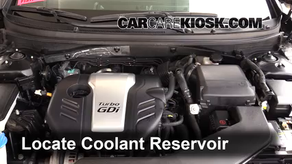 2016 Hyundai Sonata Eco 1.6L 4 Cyl. Turbo Antigel (Liquide de Refroidissement) Réparer les Fuites